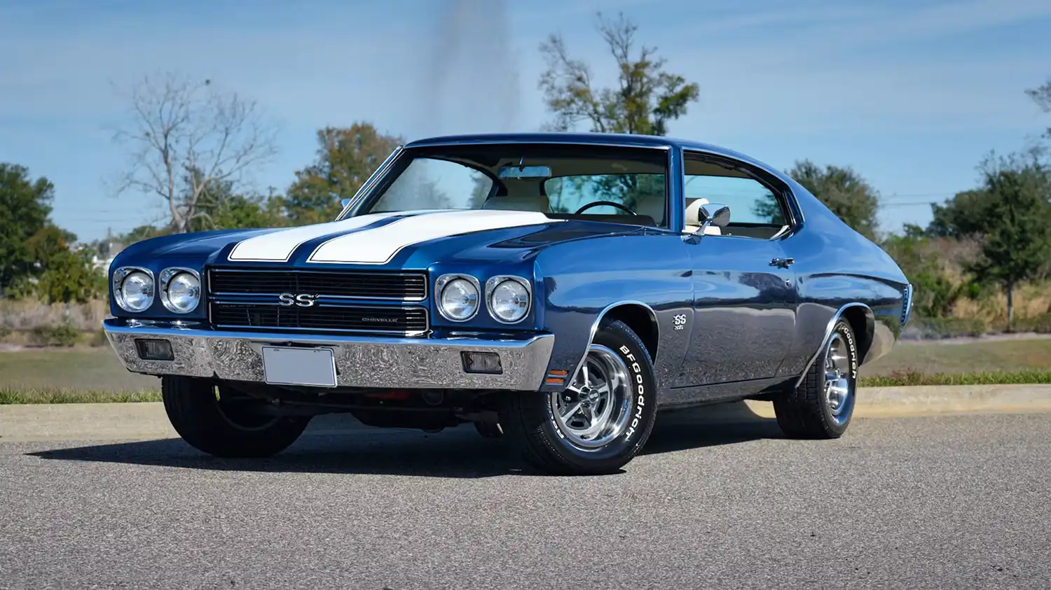 1970 Chevrolet Chevelle SS: Muscle Legend in Fathom Blue