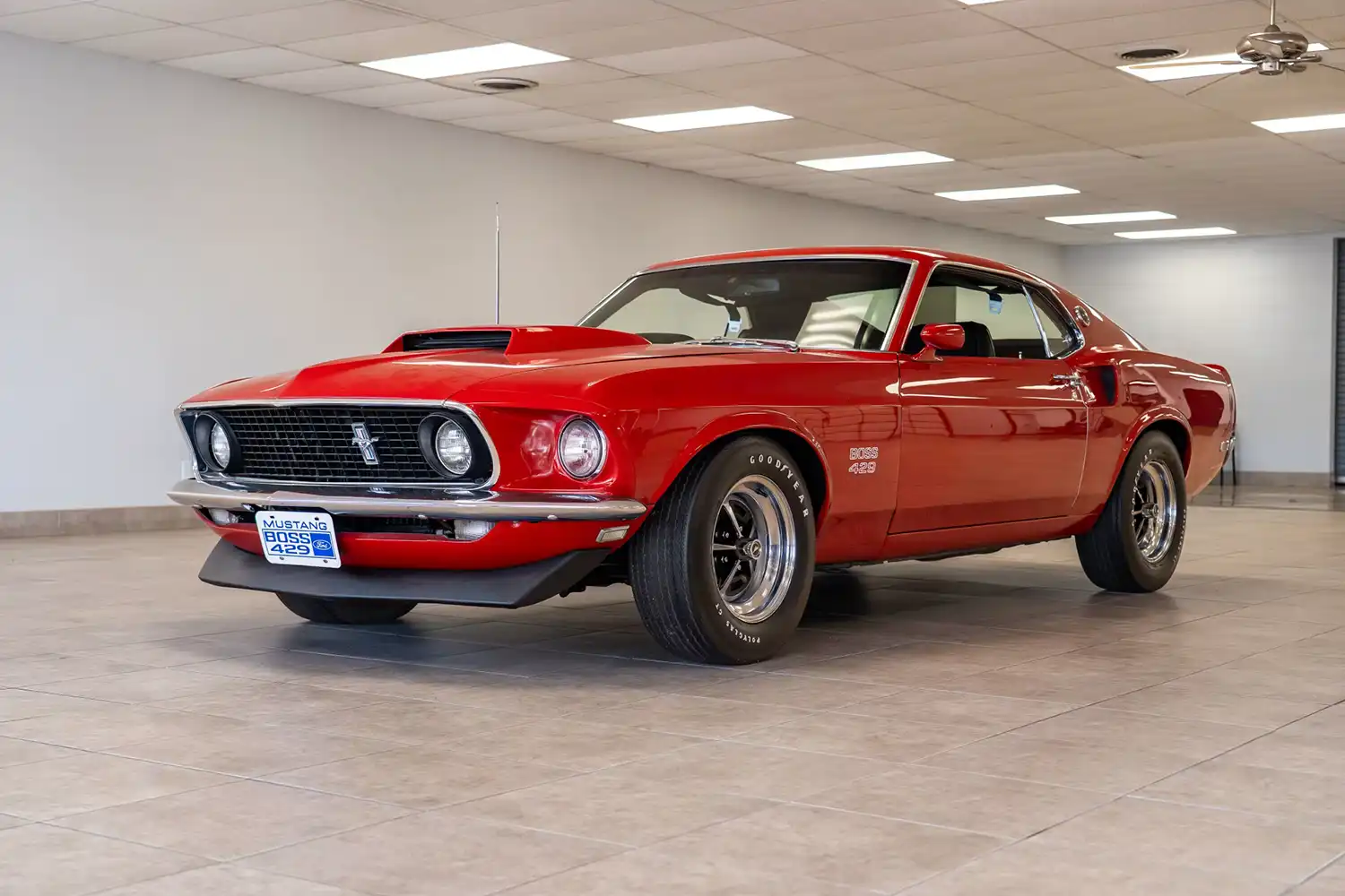 Candy Apple Red Beast: The 1969 Ford Mustang Boss 429 Fastback