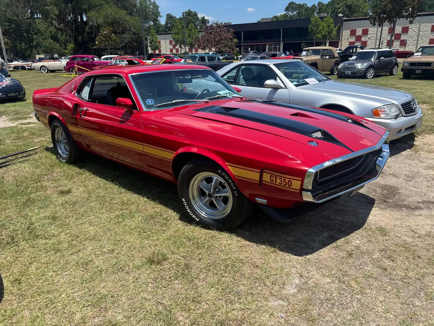 Red and Ready: 1970 Shelby GT350 Fastback with Flair
