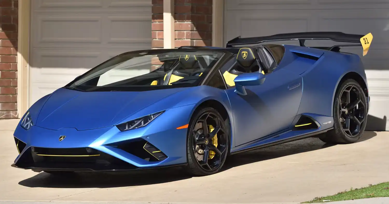 Mohit Blue 2020 Lamborghini Huracán EVO Spyder Shines Mohit Blue 2020 Lamborghini Huracán EVO Spyder Shines