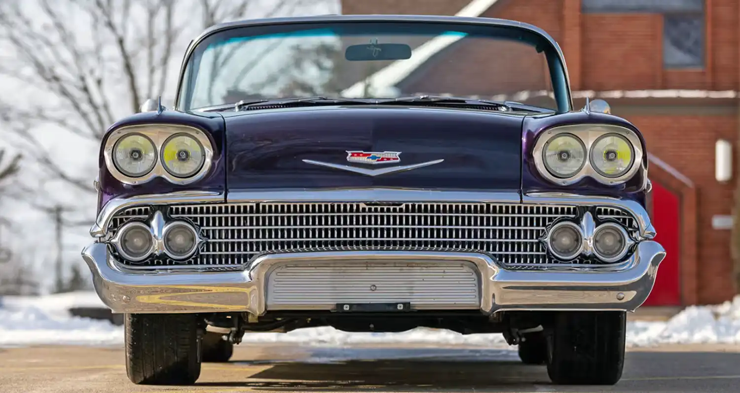 Low, Loud, Legendary: 1958 Impala Drops with Custom Swagger