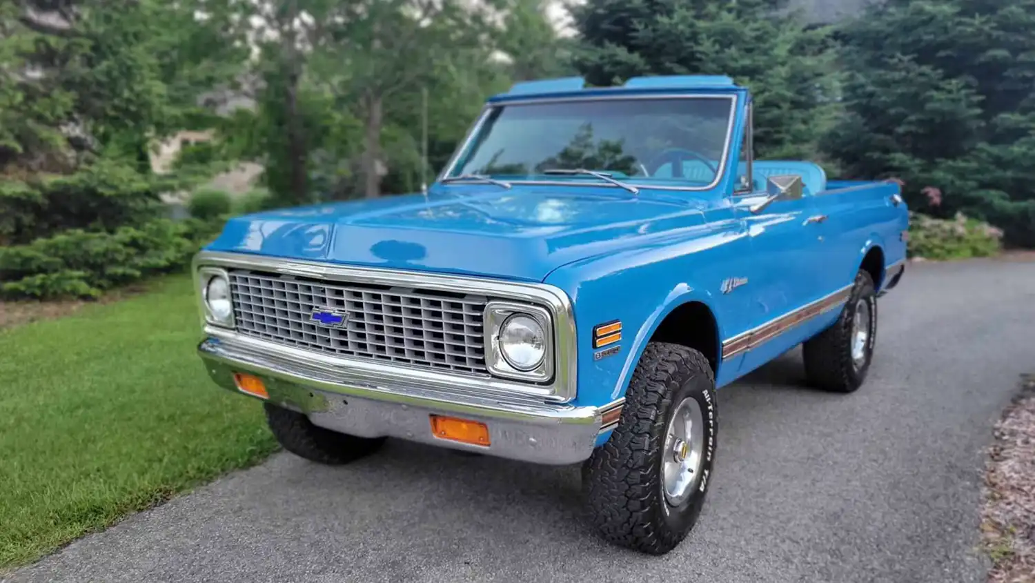 Vintage 1971 Chevrolet K5 Blazer SUV: A True Icon