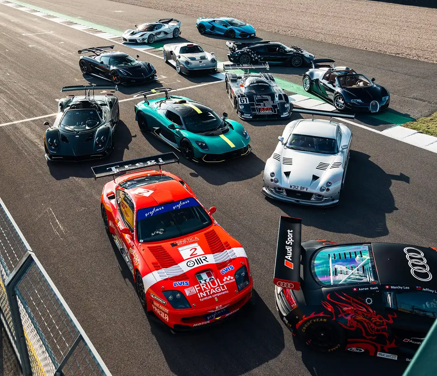 World’s Largest Hypercar Gathering Rocks Silverstone Circuit