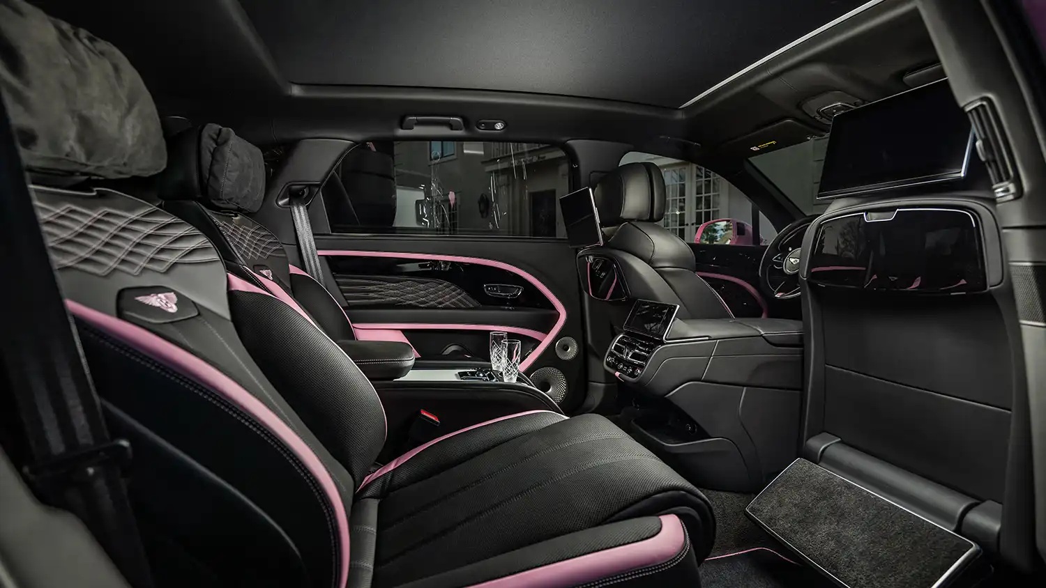 Candy Pink Bentley Bentayga