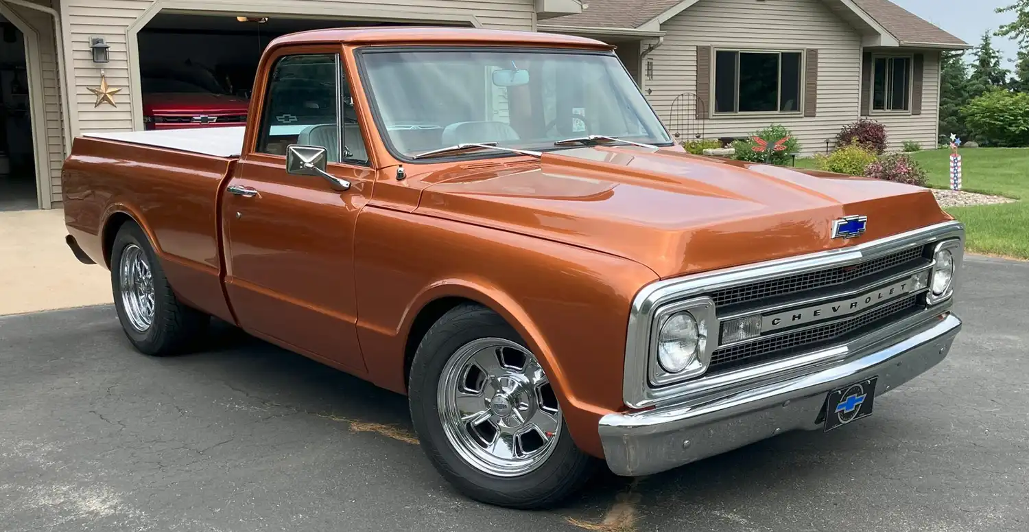 Orange Swagger: This 1969 Chevrolet C10 Makes Its Own Rules
