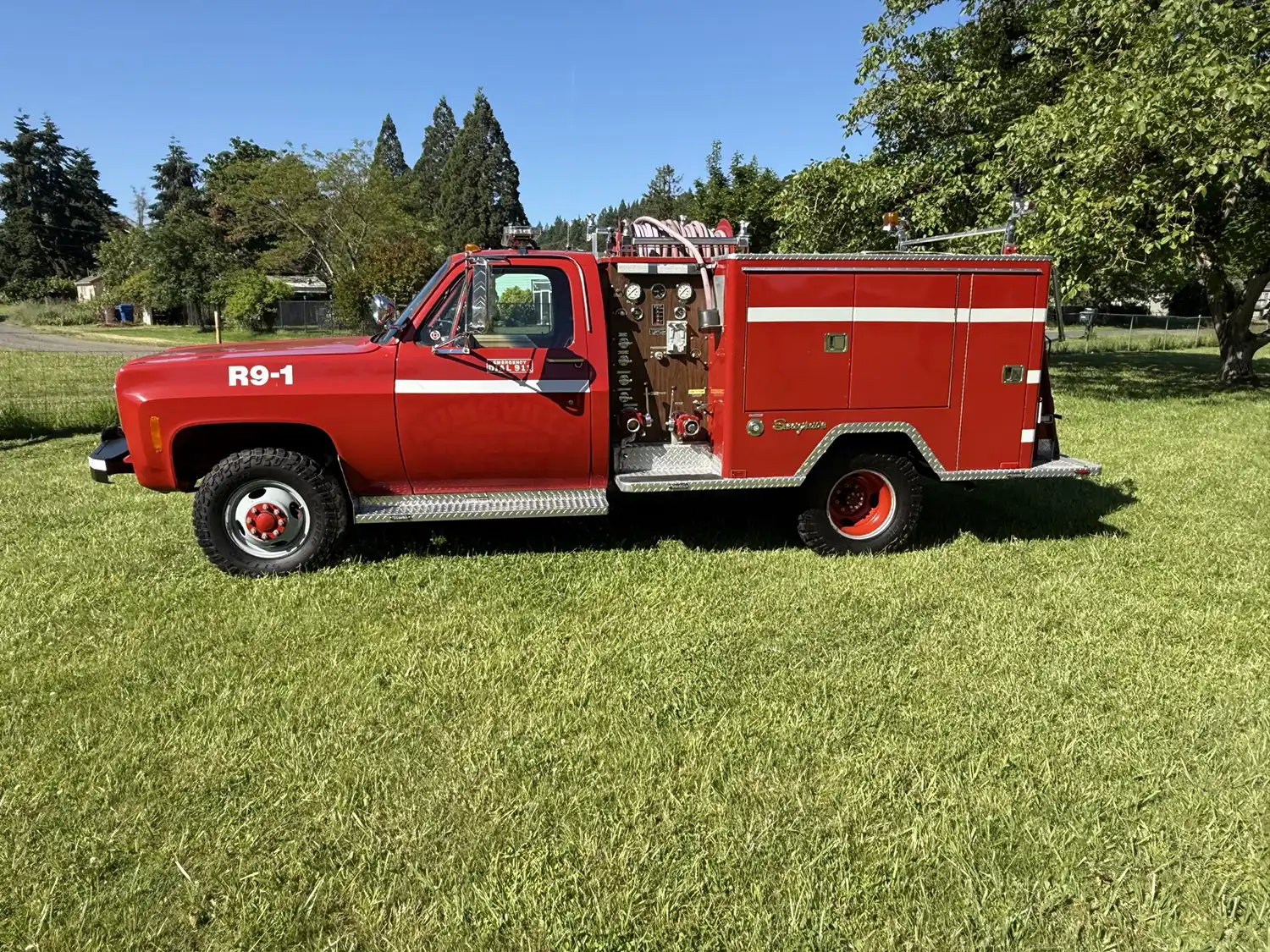1977 Chevrolet K30 Fire Truck