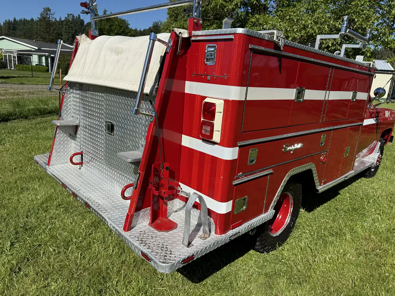 1977 Chevrolet K30 Fire Truck