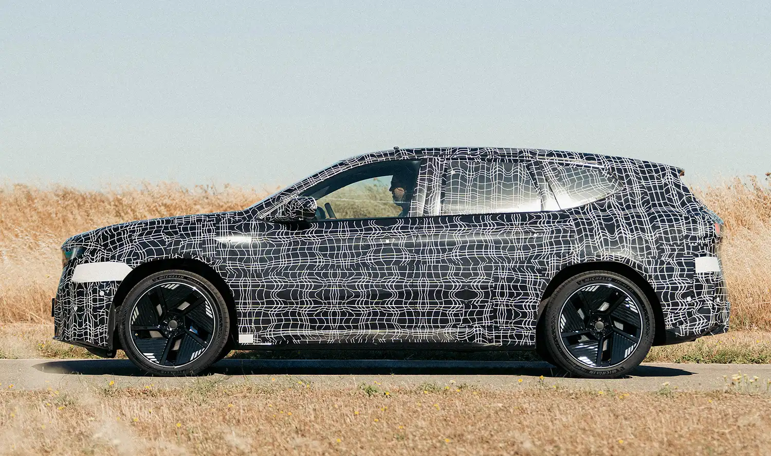 BMW iX3 prototype testing
