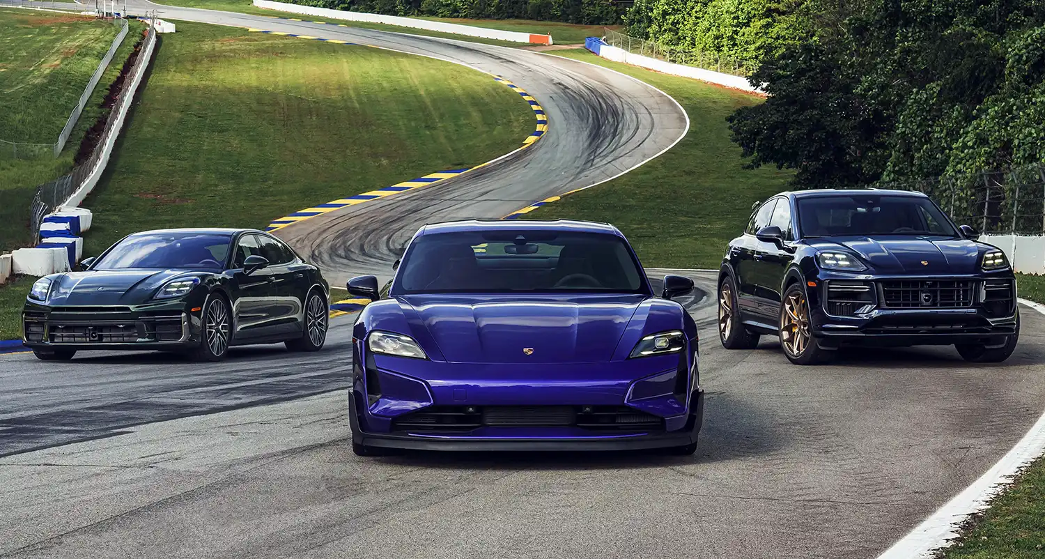 Porsche Panamera Hybrid and Cayenne GT Set New Track Records Together