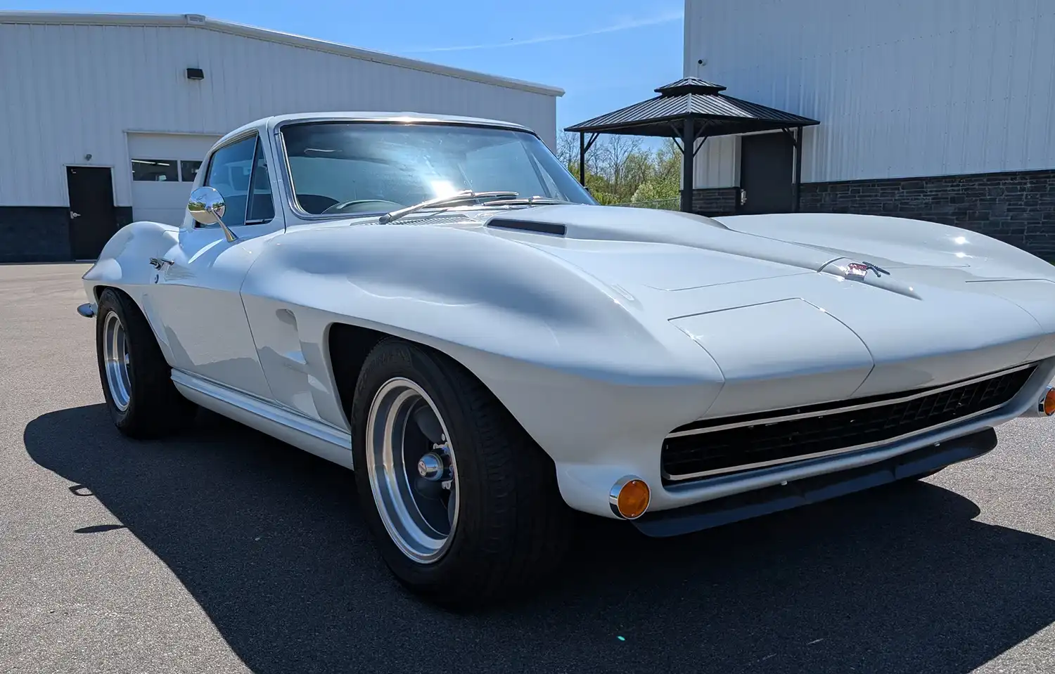 LS7-Powered 1966 Chevrolet Corvette Coupe Reimagined in White