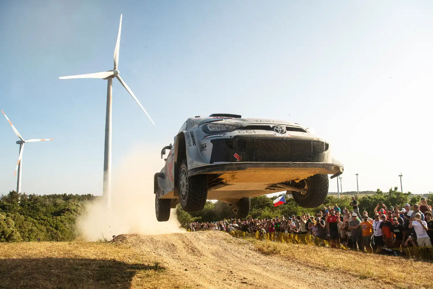 WRC – Ogier and Tänak Set Up Thrilling Rally Sardinia Sunday