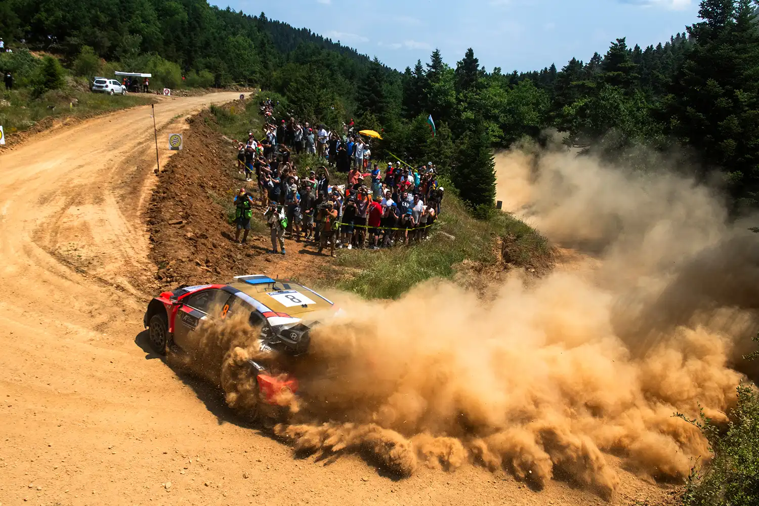 WRC – Tänak Turns Up the Heat in Dominant Acropolis Drive