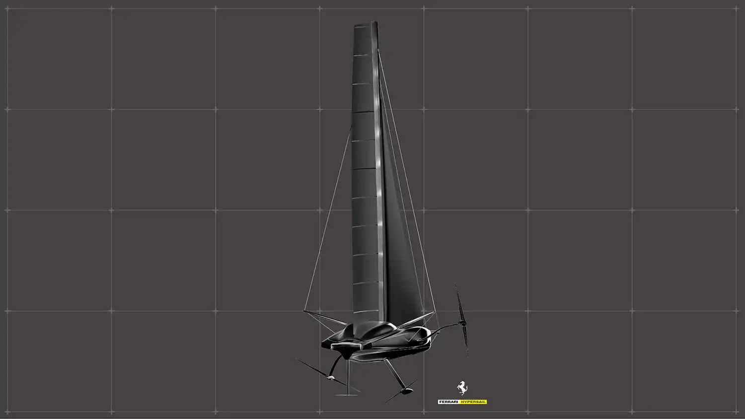 Ferrari Hypersail yacht