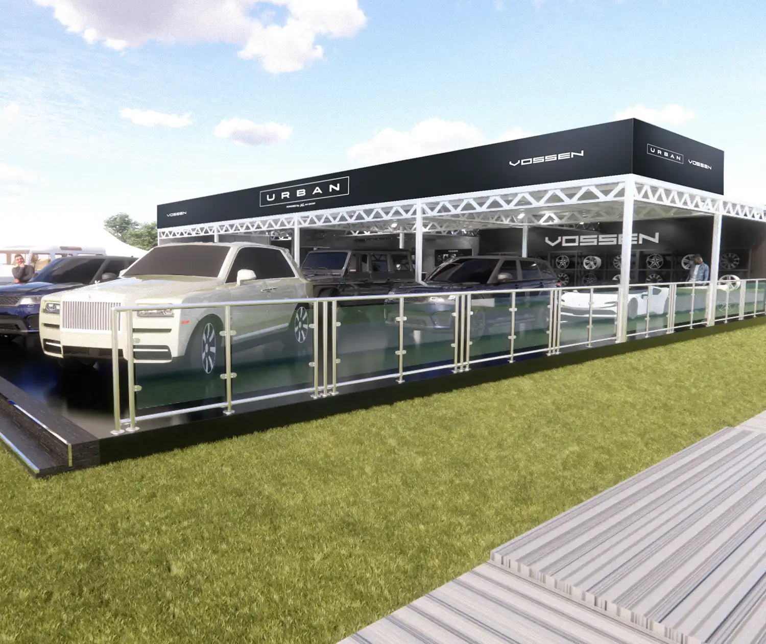 The Urban Reimagined Rolls-Royce Cullinan Shines at Goodwood