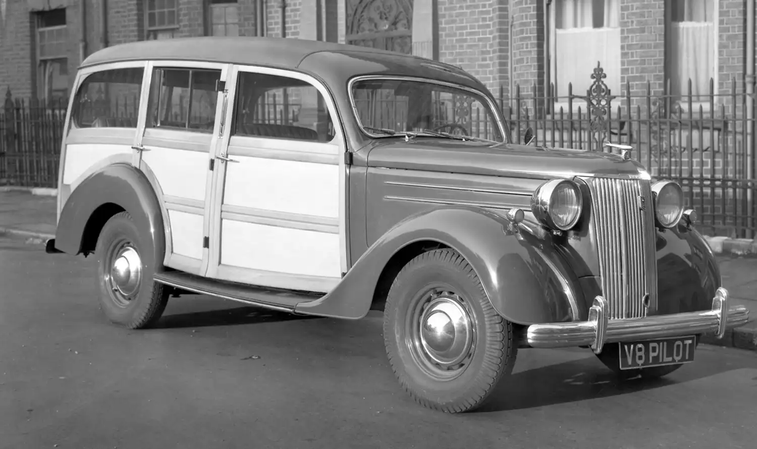 A Glimpse into History: The 1948 Ford Pilot Woody