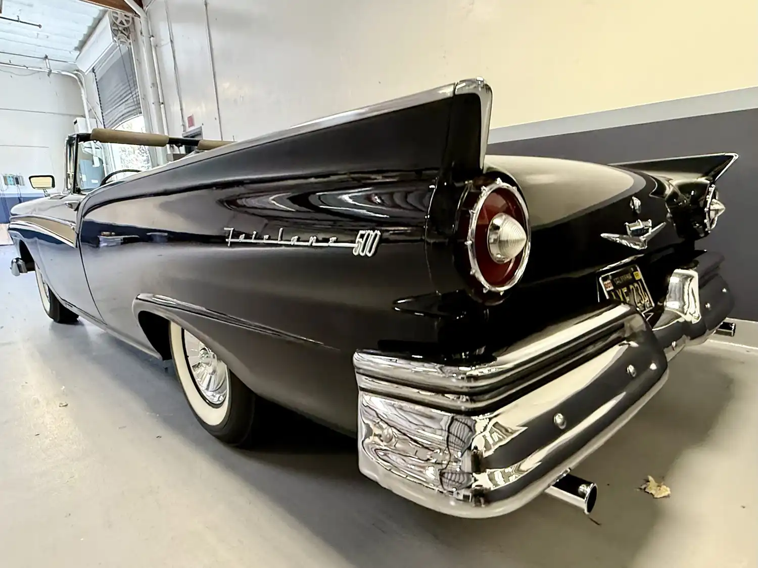 Midnight Chrome and Memory: The 1957 Ford Fairlane Returns