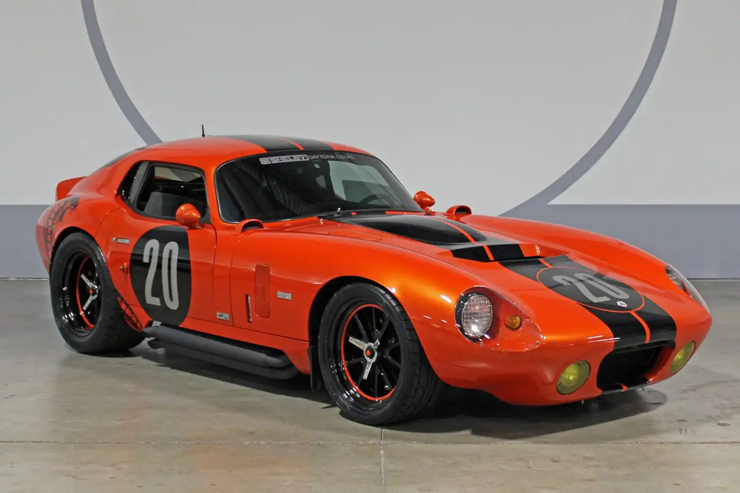 Shelby Daytona Coupe CSX9000 Turns Heads in Orange and Black
