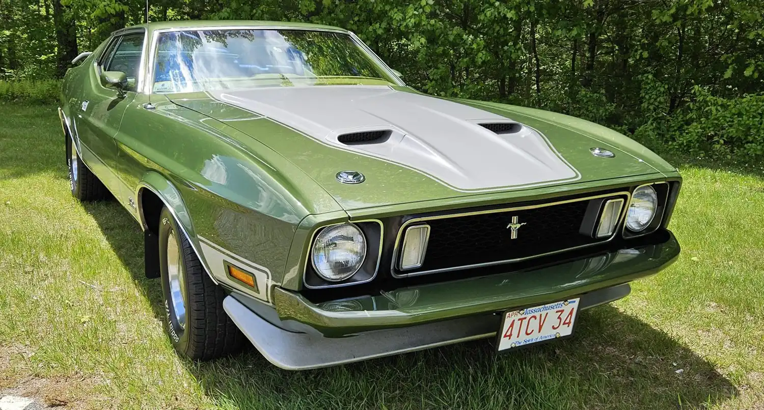 This 1973 Ford Mustang Mach 1 Glows Like No Other