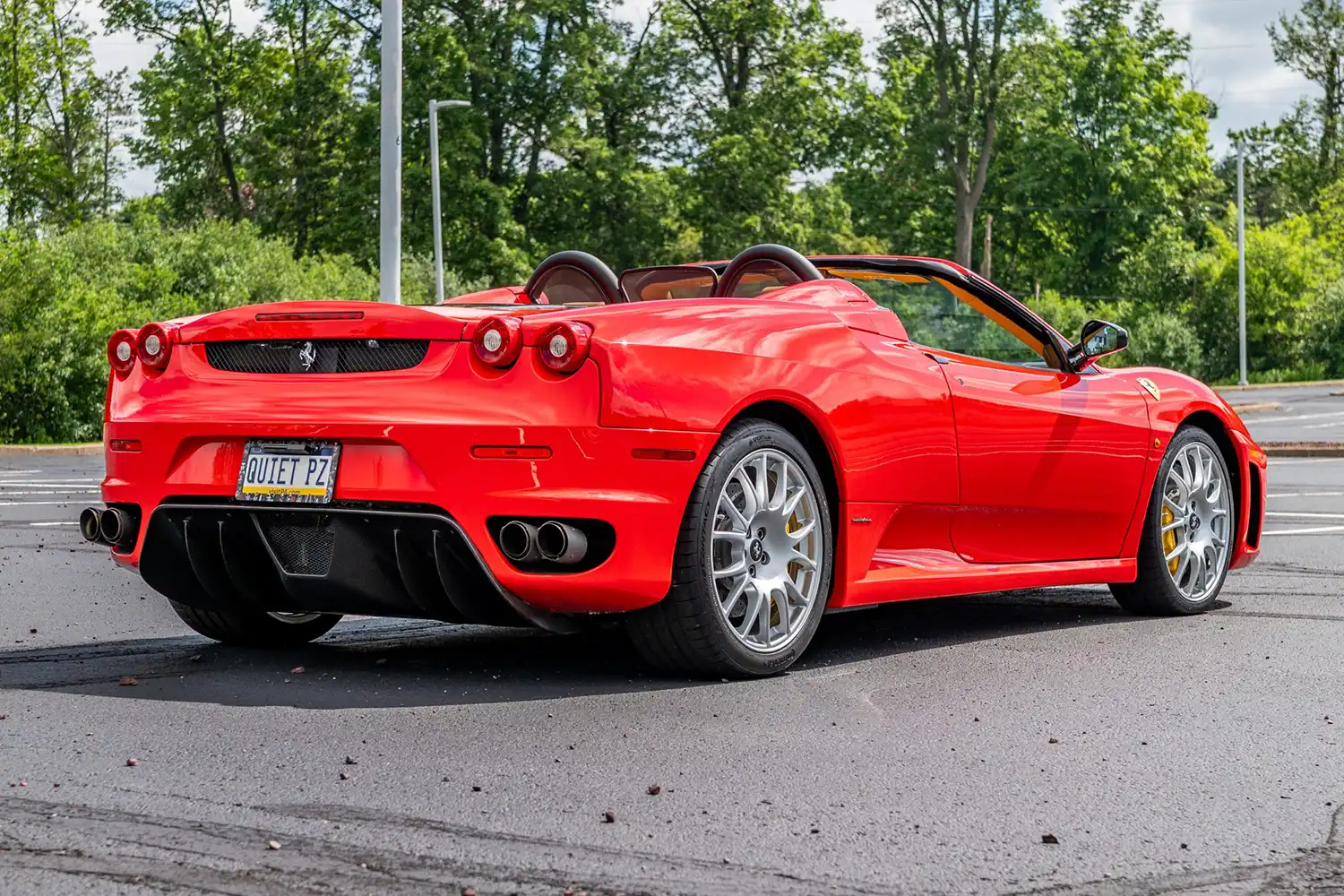 This 2005 F430 Spider Screams Speed and Style