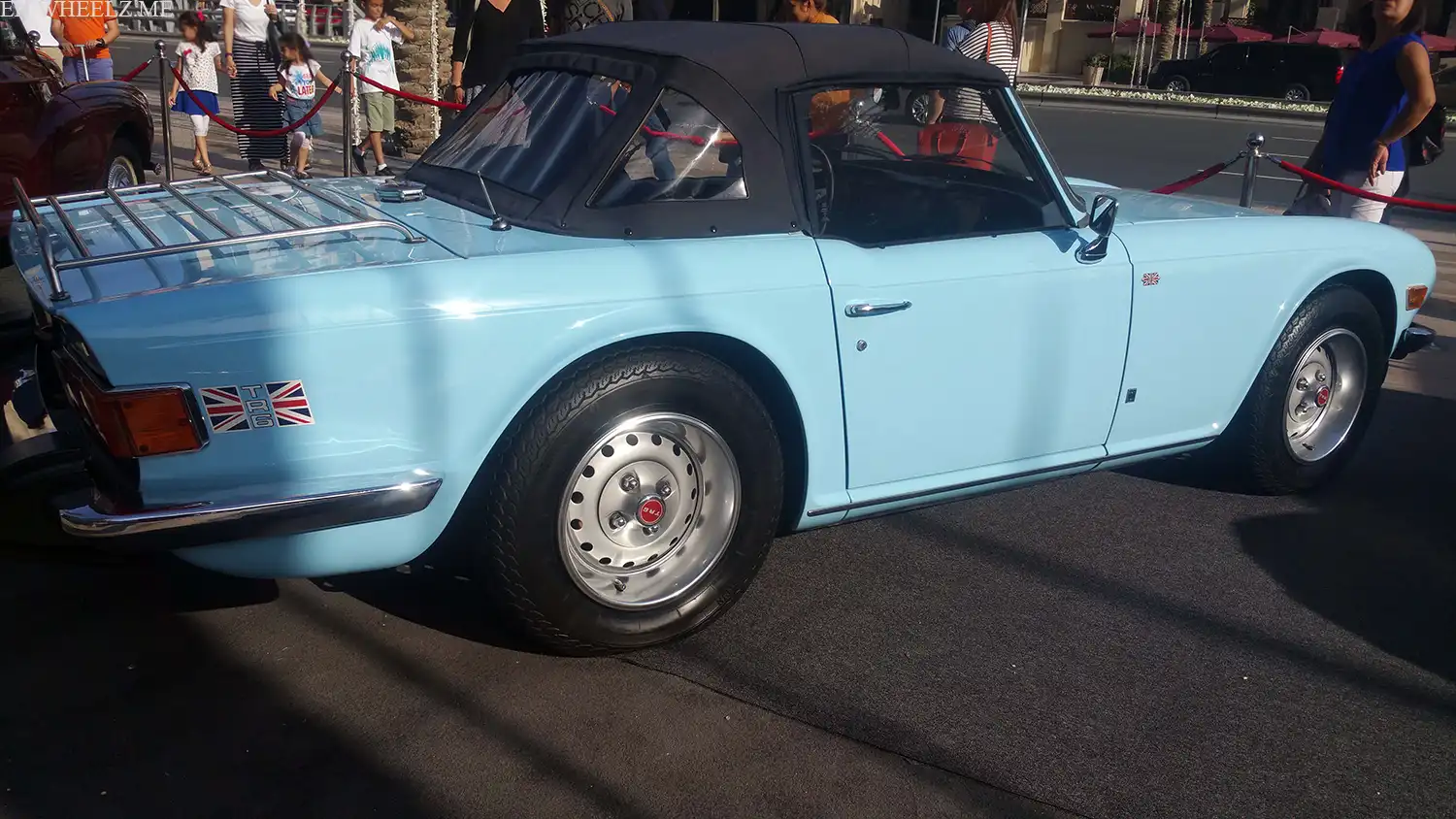 Triumph TR6 convertible