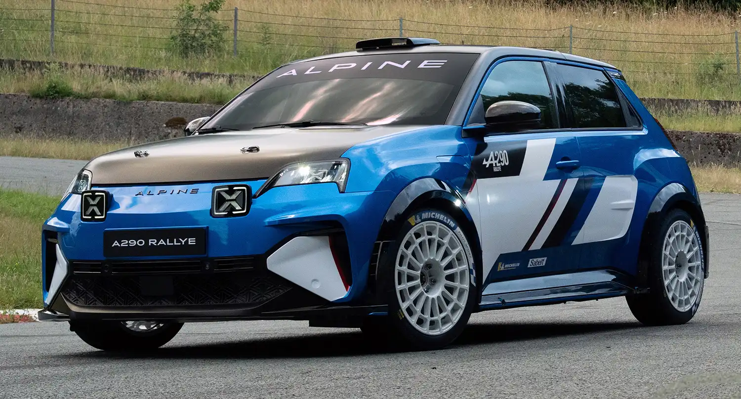 Alpine A290 Rallye EV Brings Electric Energy to the Stages