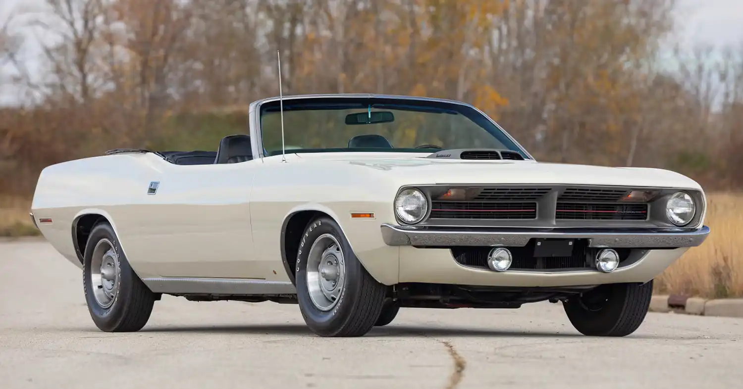 Meet the First-Ever 1970 V-Code Plymouth Cuda Convertible Built