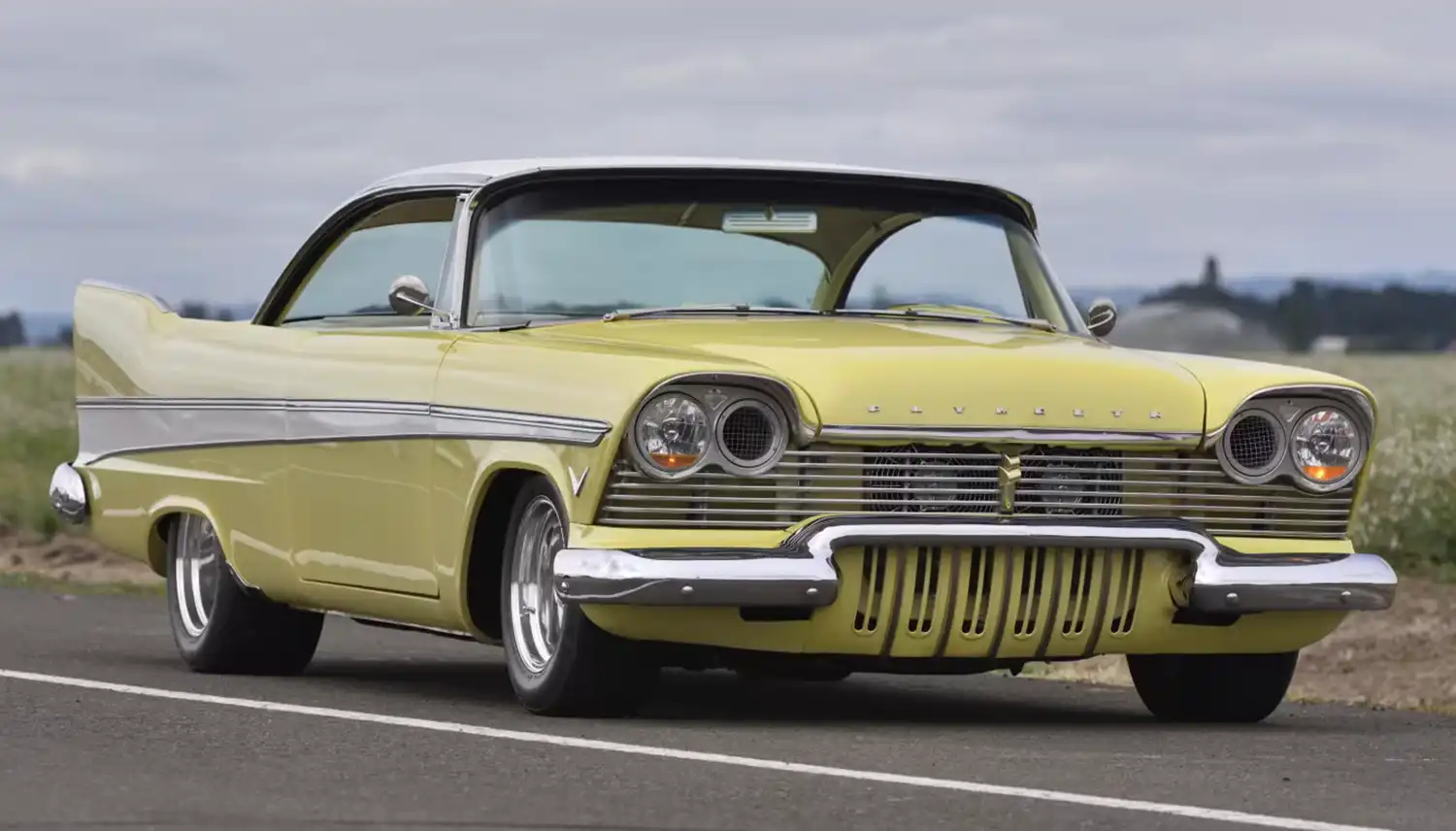 1957 Plymouth Belvedere Hardtop Wears Custom Like a Crown