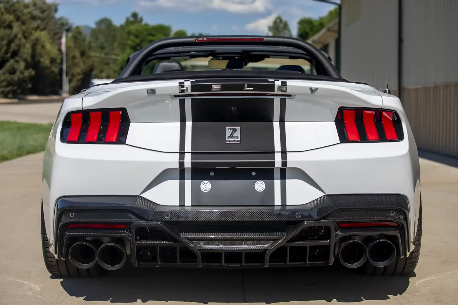 2024 Ford Shelby Super Snake Convertible Packs Pure Open-Top Fury