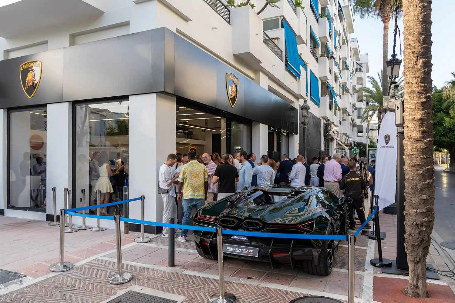 Lamborghini Marbella showroom