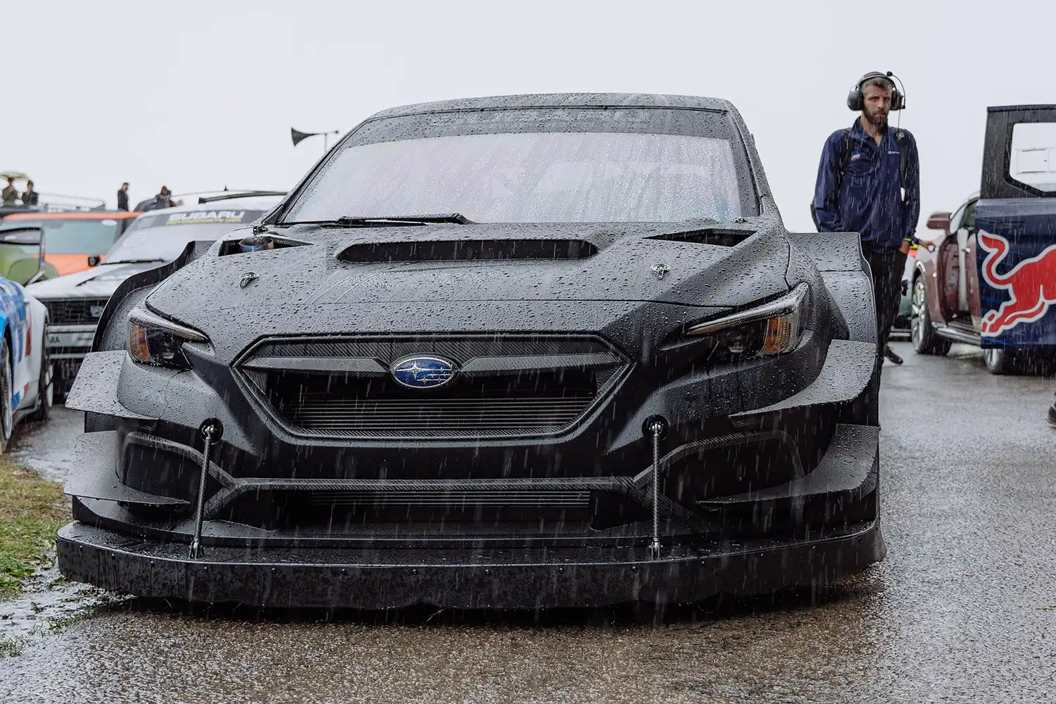 Subaru WRX Project Midnight Returns to Shake Goodwood