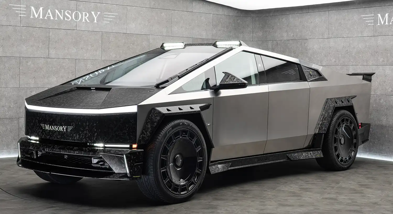 MANSORY Elongation Tesla Cybertruck: Carbon Style Meets Electric Boldness