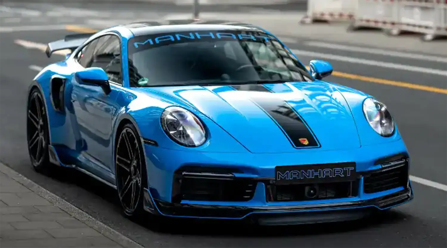MANHART TR 900 II: A Porsche Turbo S with 922 HP Fury
