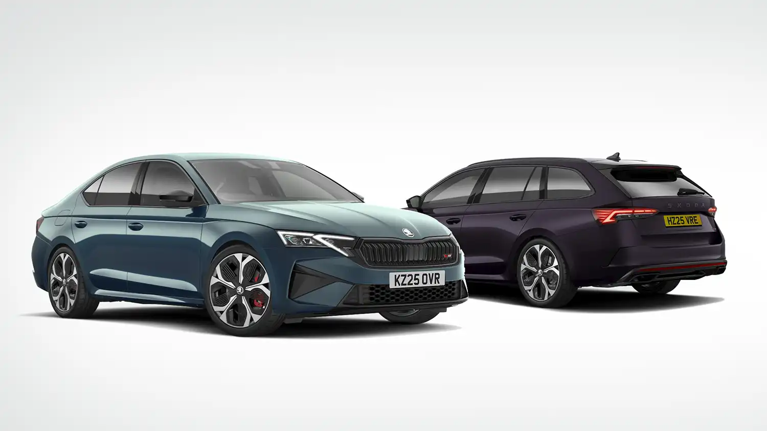 Beyond the Ordinary: Škoda Octavia vRS with Fan-Picked Colors