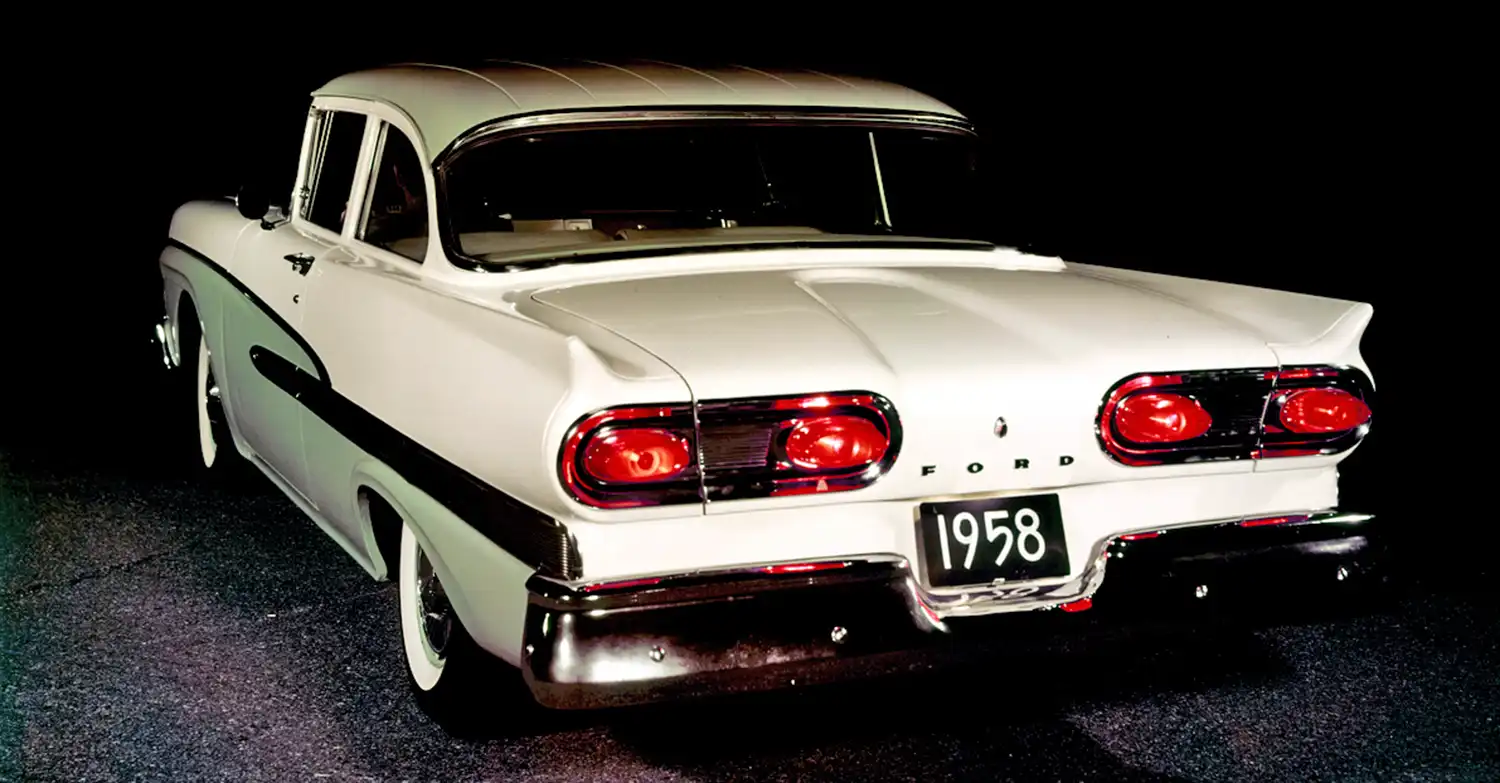 Simplicity and Style: The Lasting Allure of the 1958 Ford Custom 300 Two-Door
