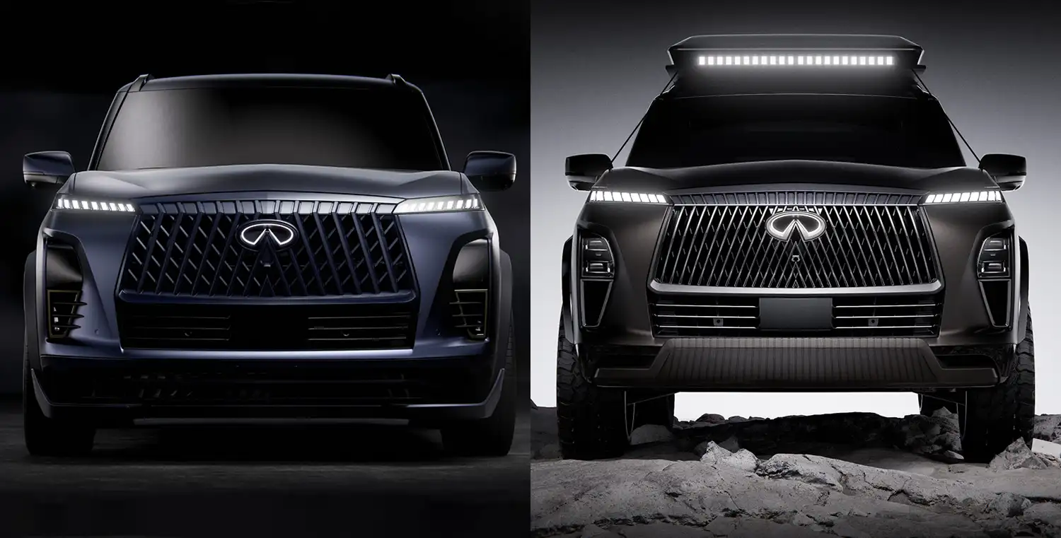 INFINITI QX80 Track Spec and Terrain Spec: Two Sides of Power and Luxury