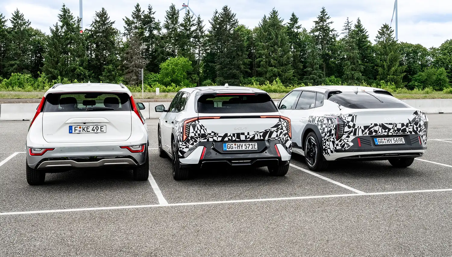 Kia EV4 durability testing