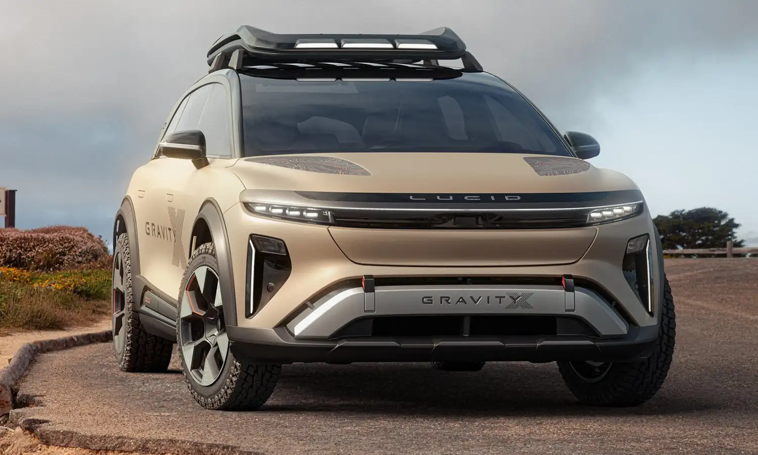 Lucid Gravity X Concept: Electric Adventure With a Rugged Edge