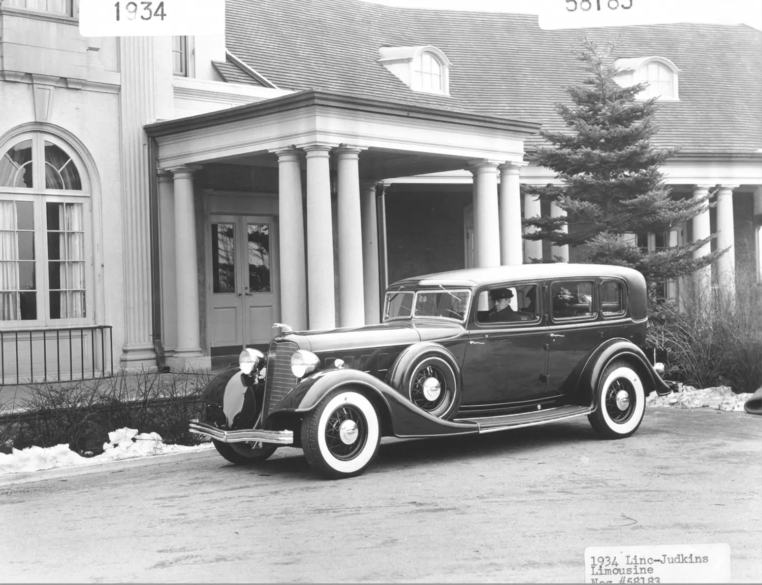1934 Lincoln Judkins Sedan Limousine