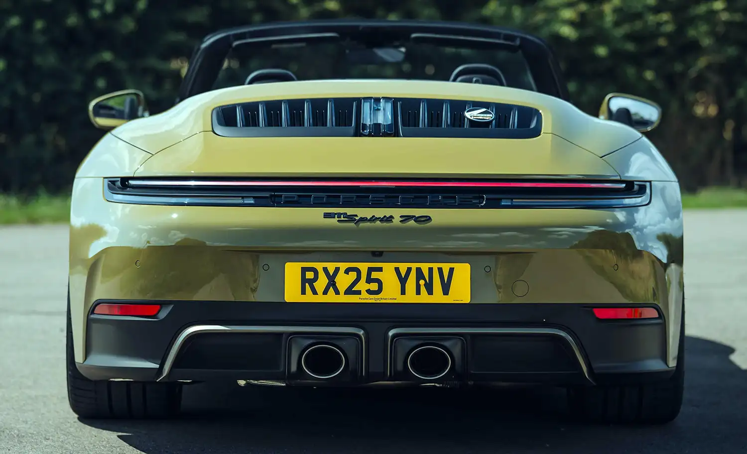2025 Porsche 911 Spirit 70 Edition UK