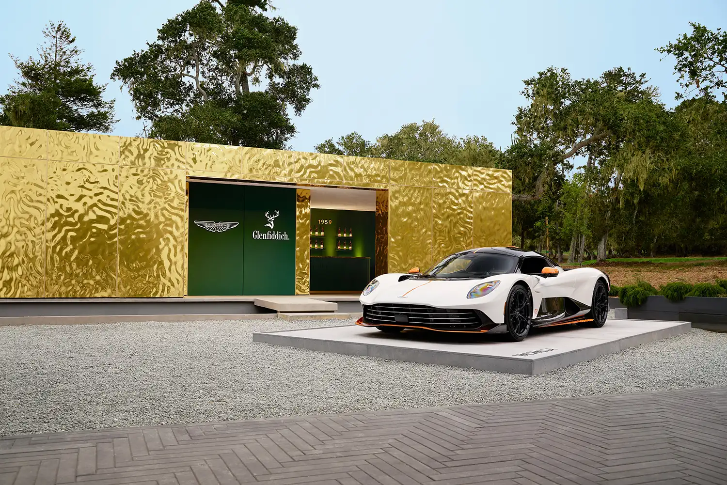Aston Martin and Glenfiddich