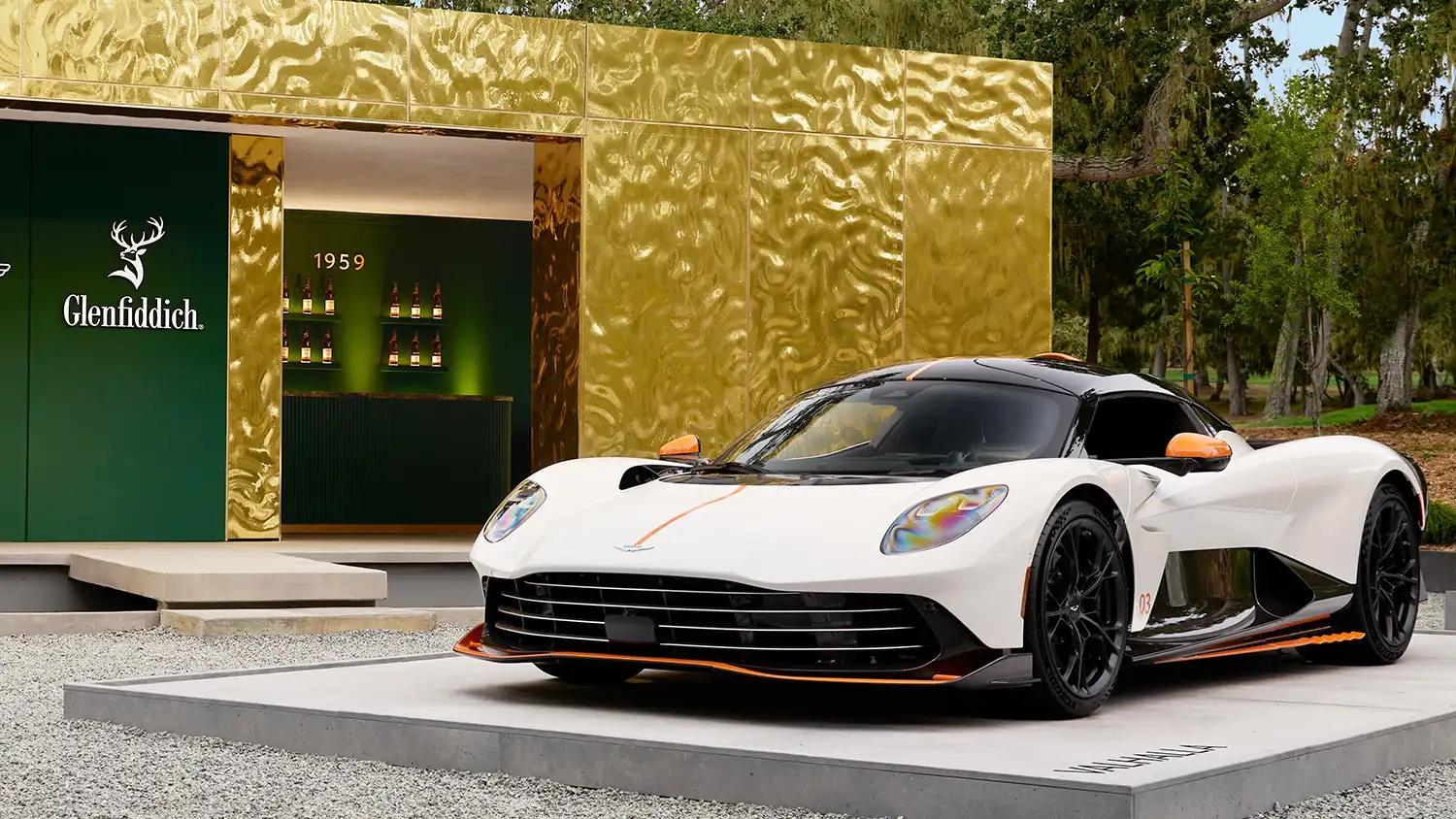 Aston Martin and Glenfiddich