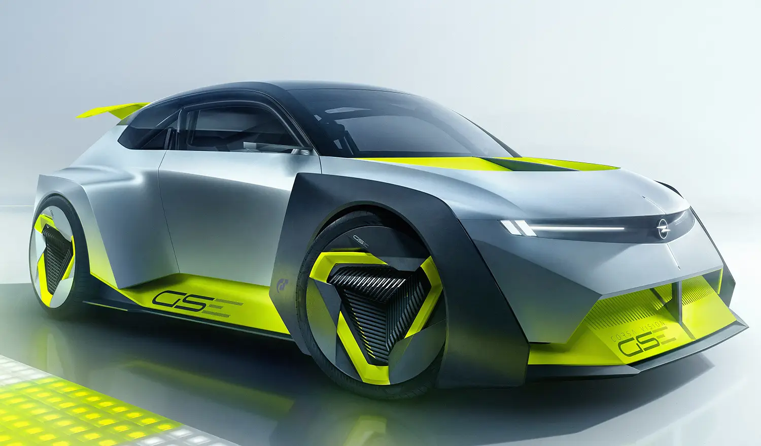 The Bold 2025 Opel Corsa GSE VGT Concept Blends Gaming and Reality