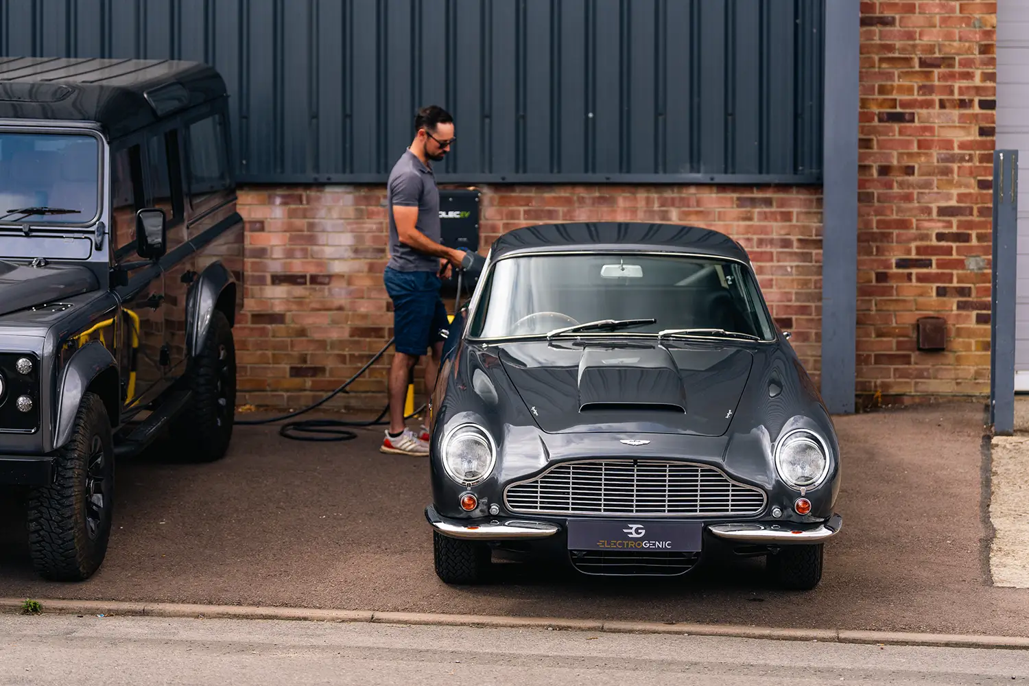 Aston Martin DB6 electric conversion