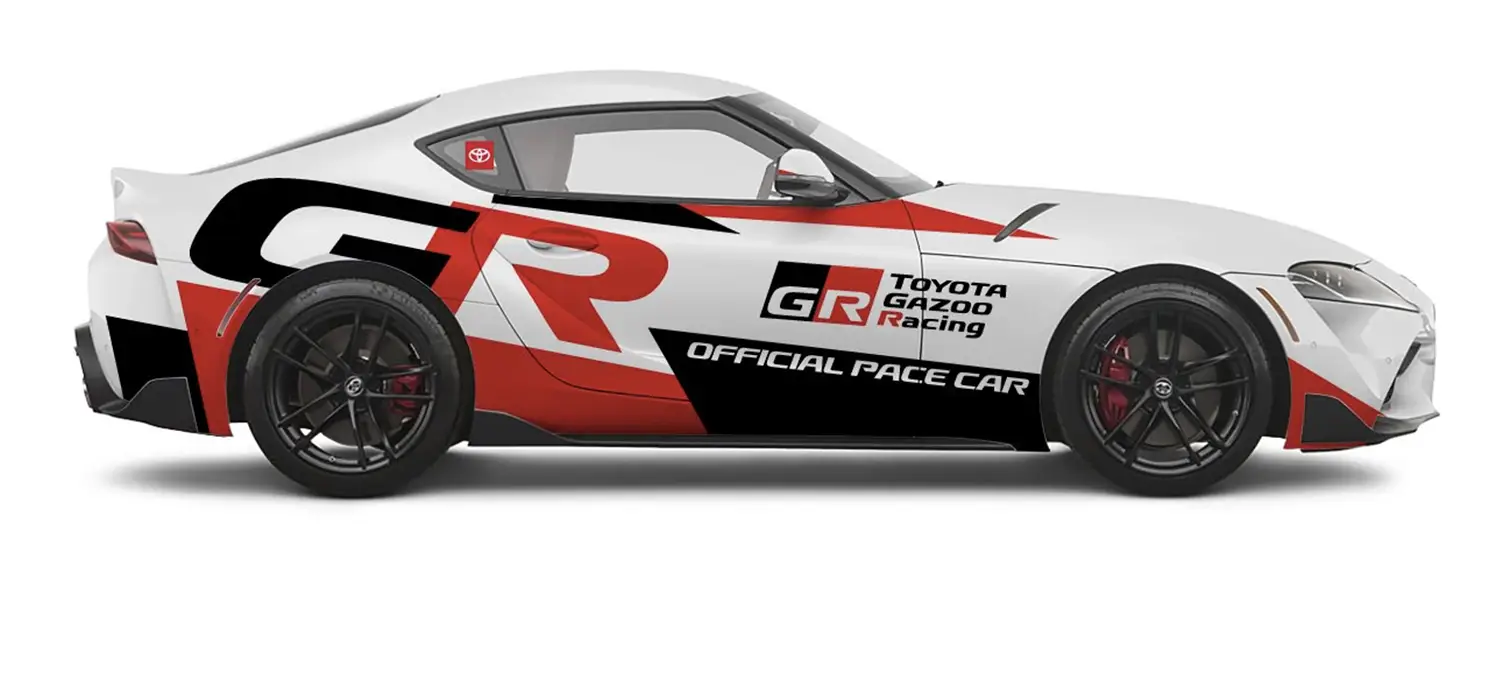 Toyota GR Supra pace car