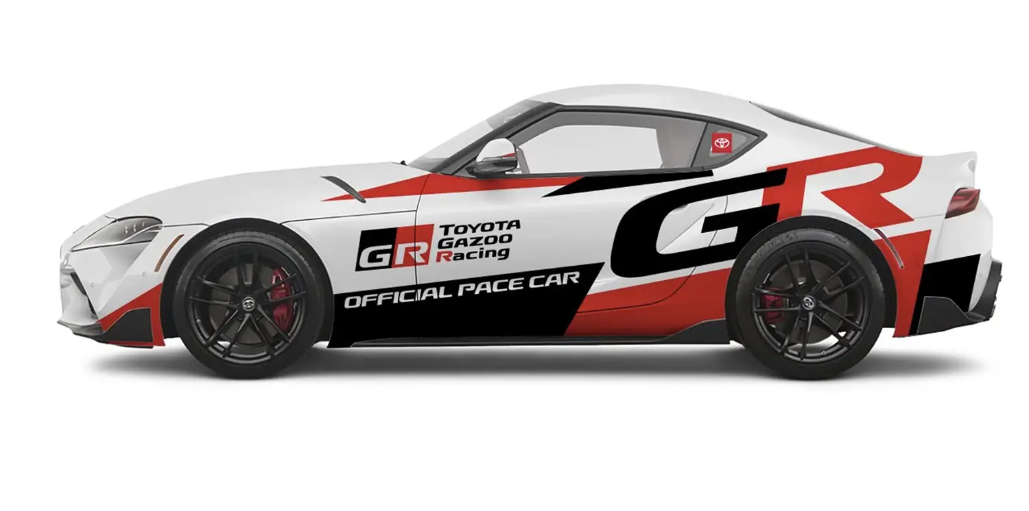 Toyota GR Supra pace car