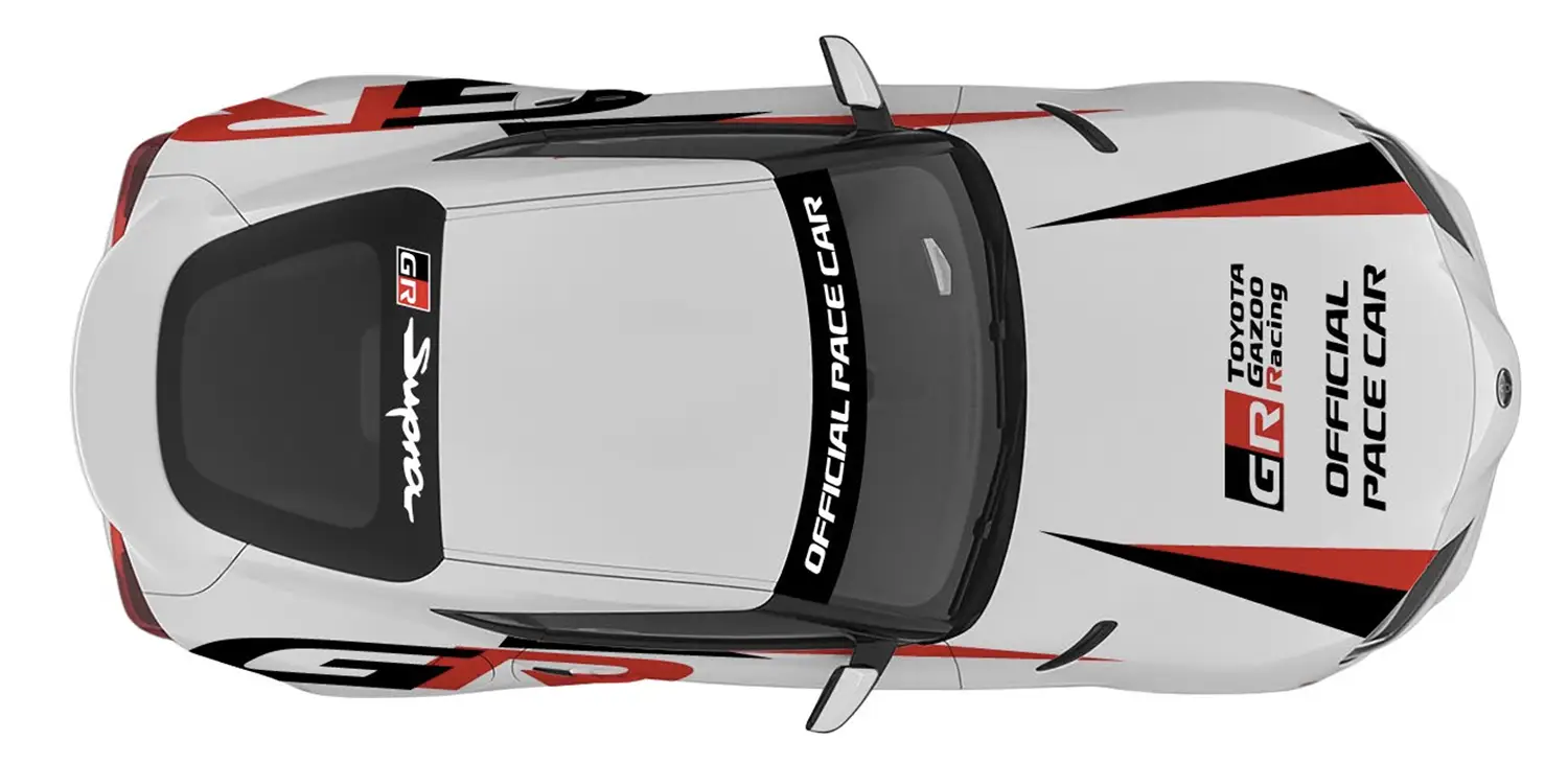 Toyota GR Supra pace car