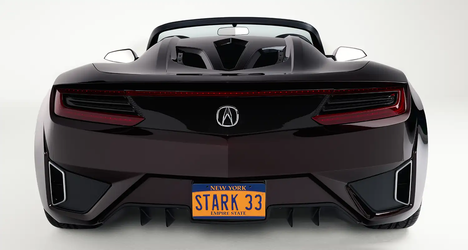 Acura NSX Roadster from The Avengers