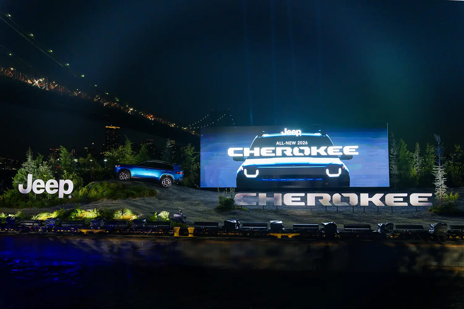 2026 Jeep Cherokee reveal event