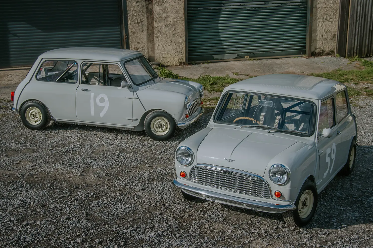 1959 Austin Minis Goodwood Revival