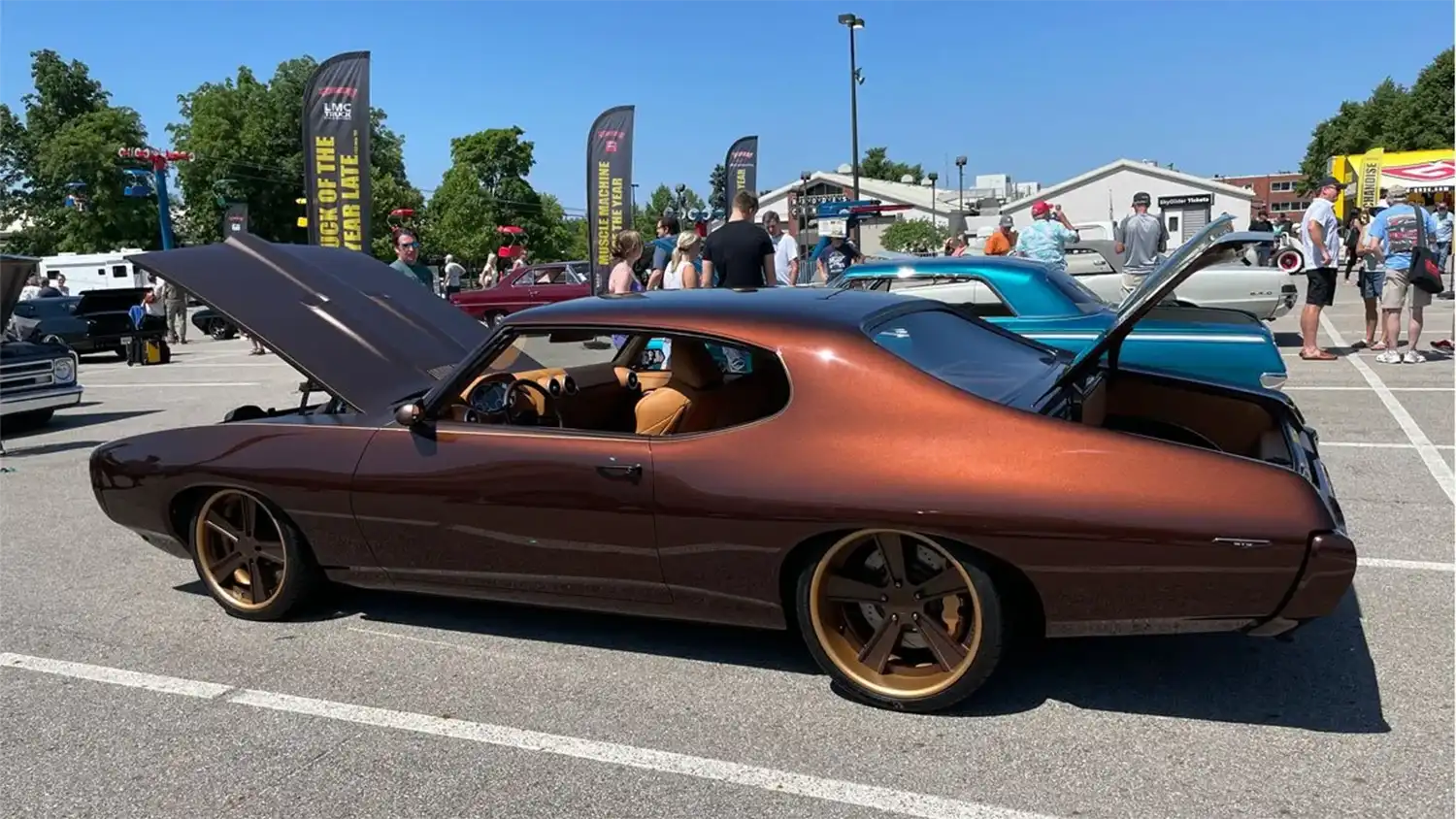 1969 Pontiac GTO Over Lord